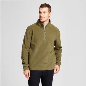 Men’s Micro Fleece Jacket Sweater Sweatshirt M